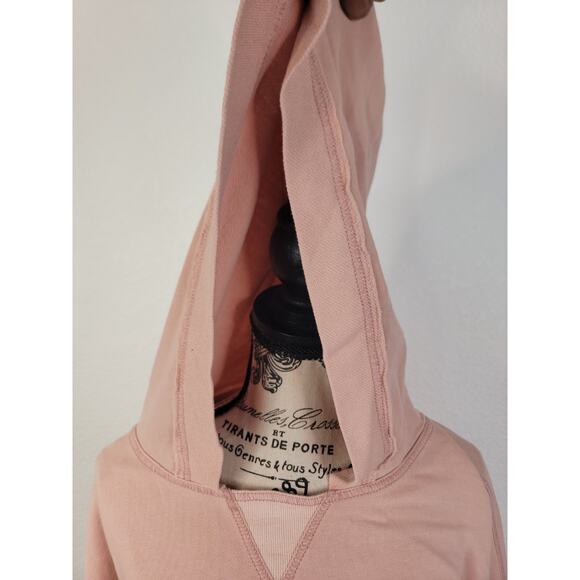 Daily Practice by Anthropologie Boxy Pullover Sz M Hoodie Sweatshirt Top Mauve - Picture 6 of 11
